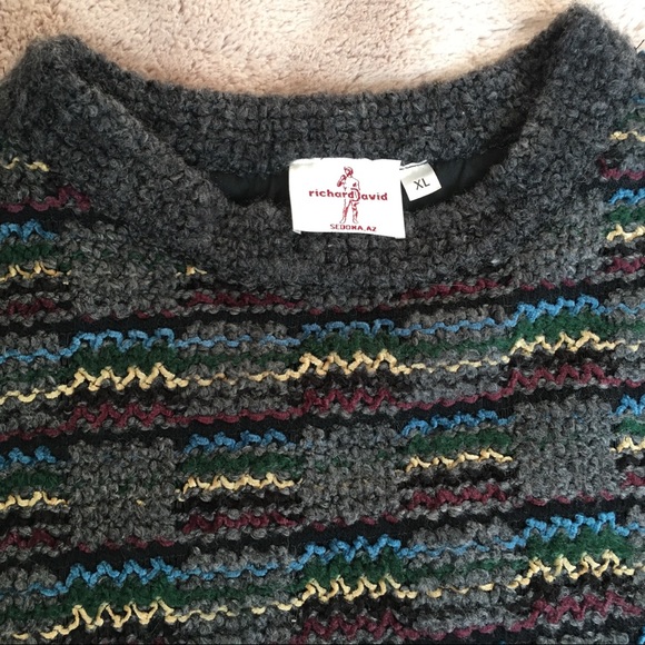 Richard David Sedona, AZ Men’s XL Sweater - Picture 2 of 8